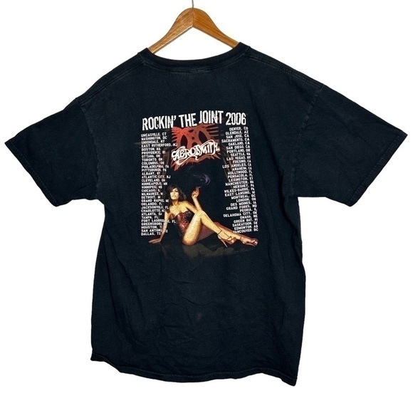 2006 Aerosmith Rockin' The Joint Tour T-shirt - Picture 2 of 6